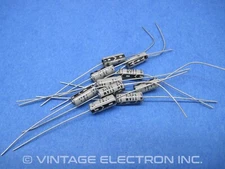 (10) IC (Illinois Capacitor / CDE) Axial Electrolytic Capacitors: 10uF 20% 35V