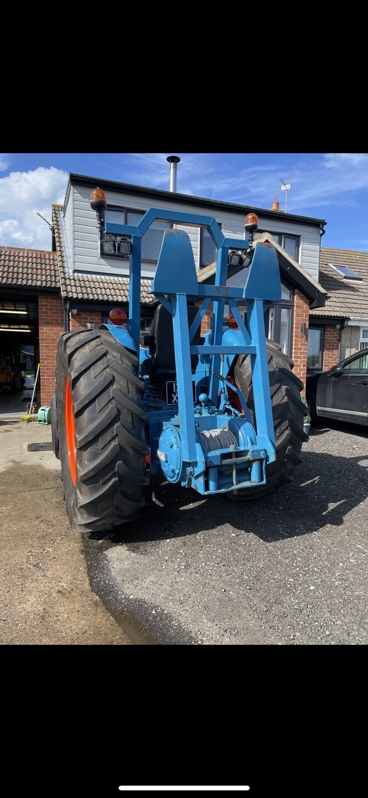 Boughton Winch, 10ton, 2 Speed, Fordson Major, County, Pto Winch, eBay