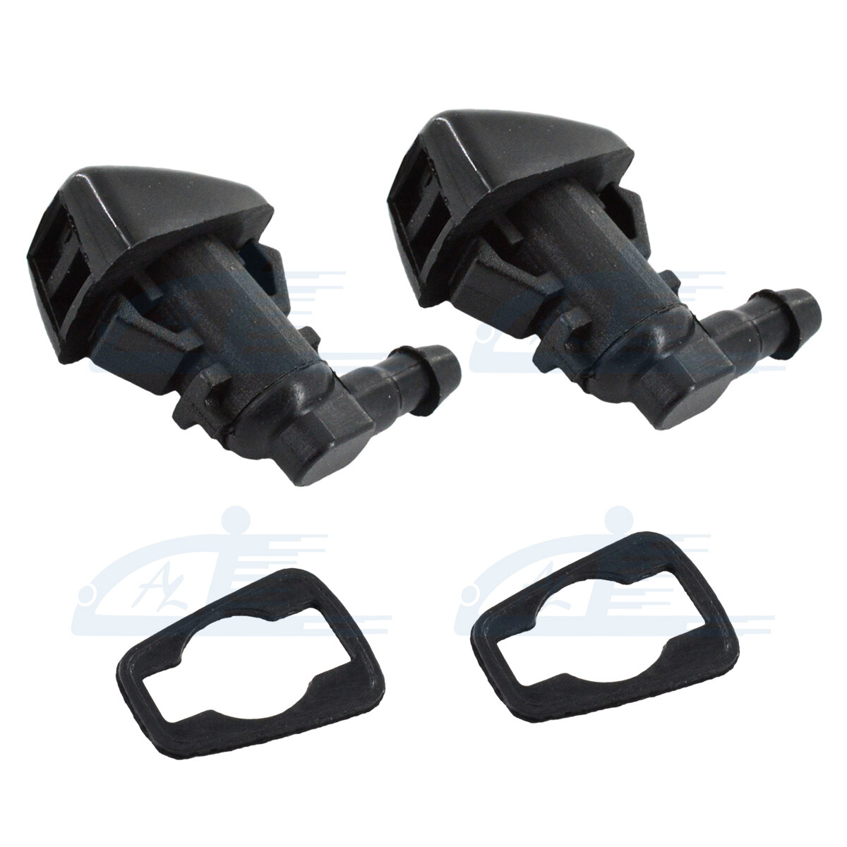 2pcs Windshield Wiper Water Spray Washer Nozzle Jet For Jeep Liberty 2008-2012 - Foto 10