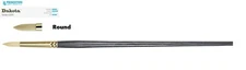 Princeton Art & Brush Dakota 6300R Round Synthetic Bristle Brush Size 8 Bag C