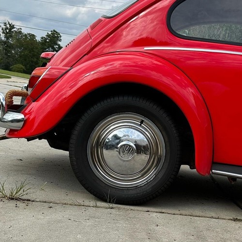 VW Trim Rings 15" Beauty Rings Stainless Steel VW Beetle Baywindow Ghia AAC384 - Picture 4 of 10