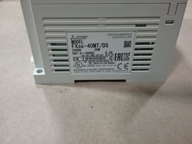 Mitsubishi fx3g 40m