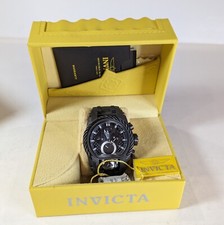 Invicta Bolt 43758 Orologio da Uomo - Impermeabile - Analogico - Movimento Quarzo - acciaio inossidabile con quadrante verde - 52mm