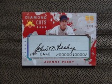 2017 PANINI DIAMOND CUTS BASEBALL JOHNNY PESKY AUTO AUTOGRAH SSP RED /20