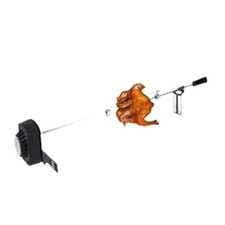 Electrical BBQ Barbecue Rotisserie Spit Camping Universal Kit Extra Quiet Motor