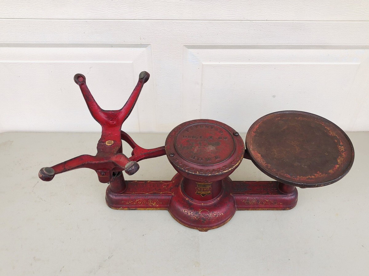 Howe Scales For Antique Howe Scales Values Gain Antique Howe