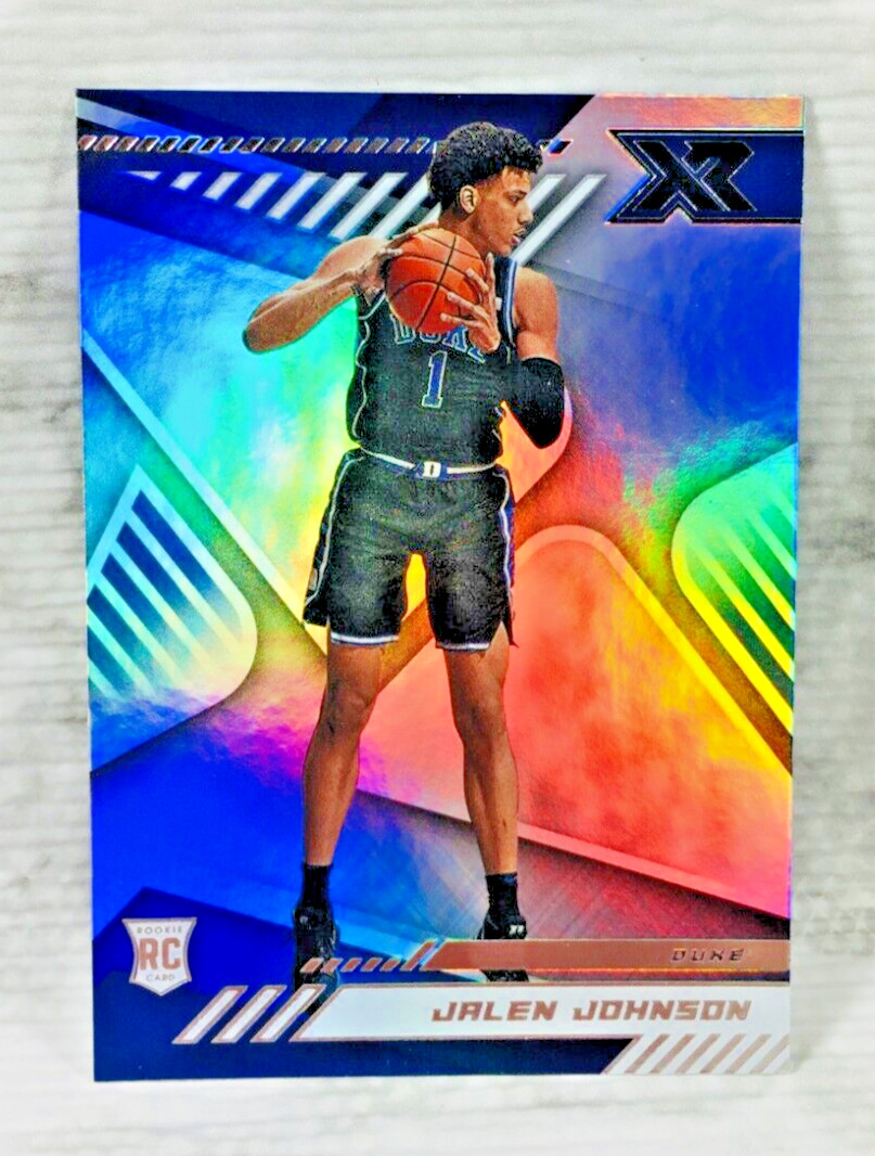 2021 PANINI CHRONICLES XR DRAFT PICKS #173 JALEN JOHNSON RC ROOKIE CARD HOLOFOIL