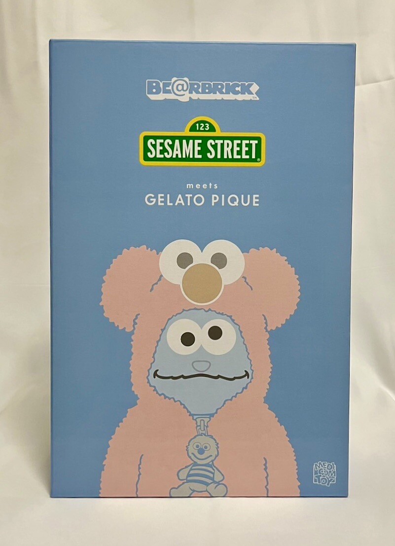 BE@RBRICK × SESAME STREET × GELATO PIQUE Pink 400% Cookie BE@RBRICK × SESAME STREET × GELATO PIQUE Pink 400% Cookie