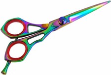 5" 1HT2 Titanium Hair Cutting Hair Dressing Salon Shears Scissor Professional