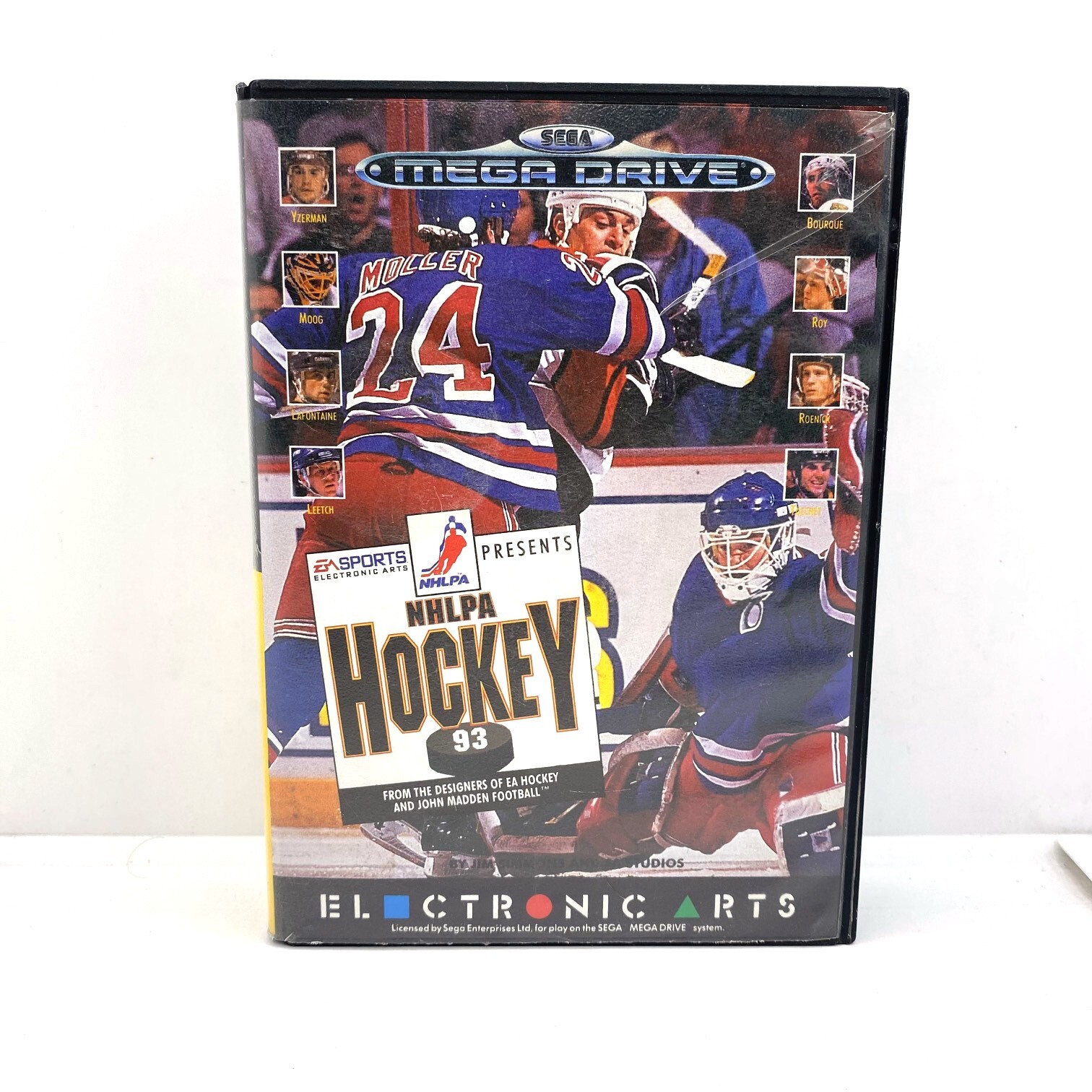 NHLPA Hockey 93 Sega Megadrive COMPLET PAL CIB