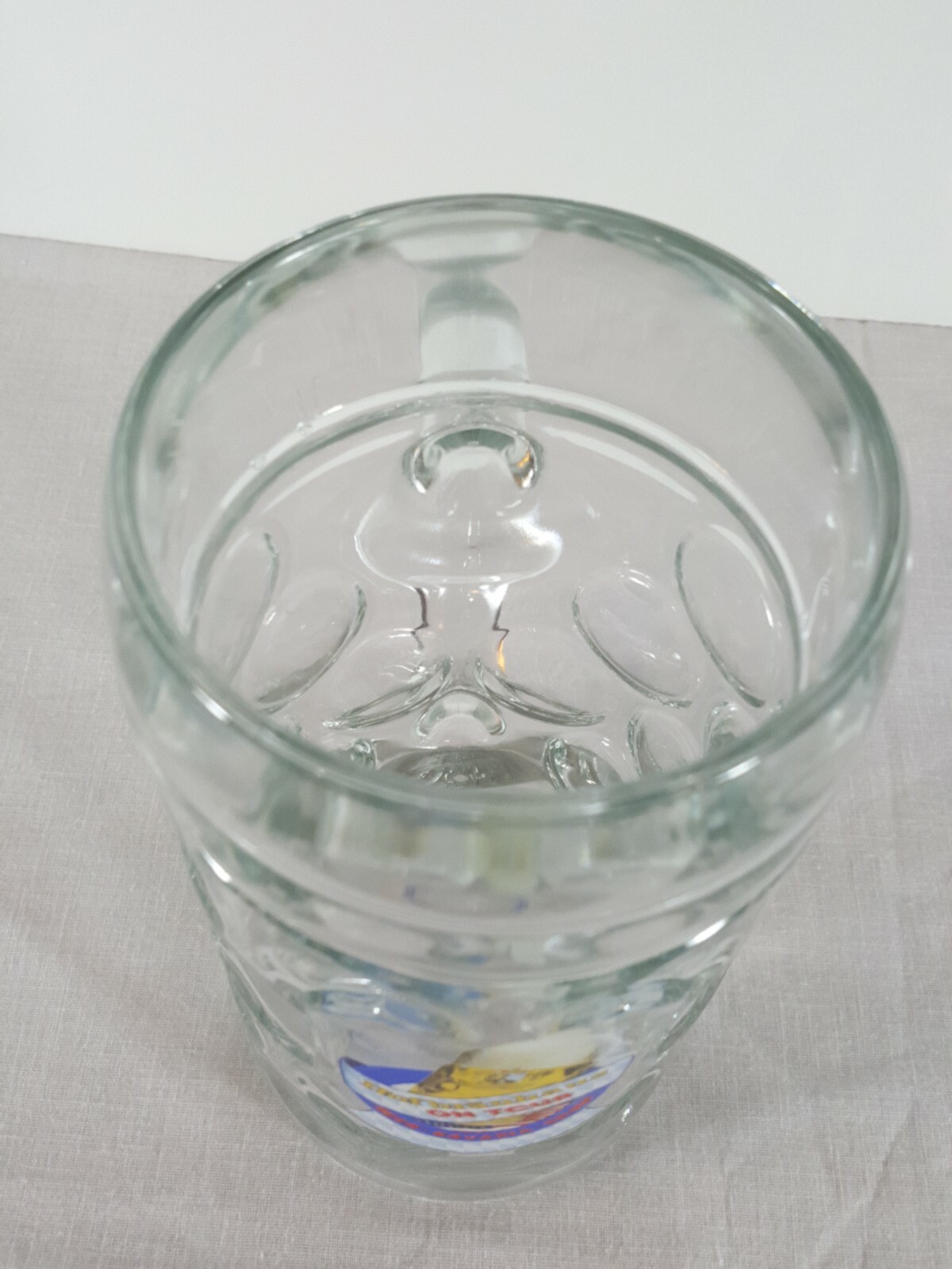 Hofbrauhaus On Tour Bavaria Germany Dimple Glass Beer Stein 1 Liter