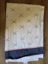 Restoration Hardware Baby  Child "Baseball" Twin Flat Sheet