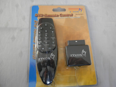 Zykon DVD Remote Control compatible with Playstation 2 NEU