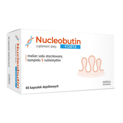 NORSA PHARMA Nucleobutin Forte 60 Kaps   Zellregeneration & Schutz