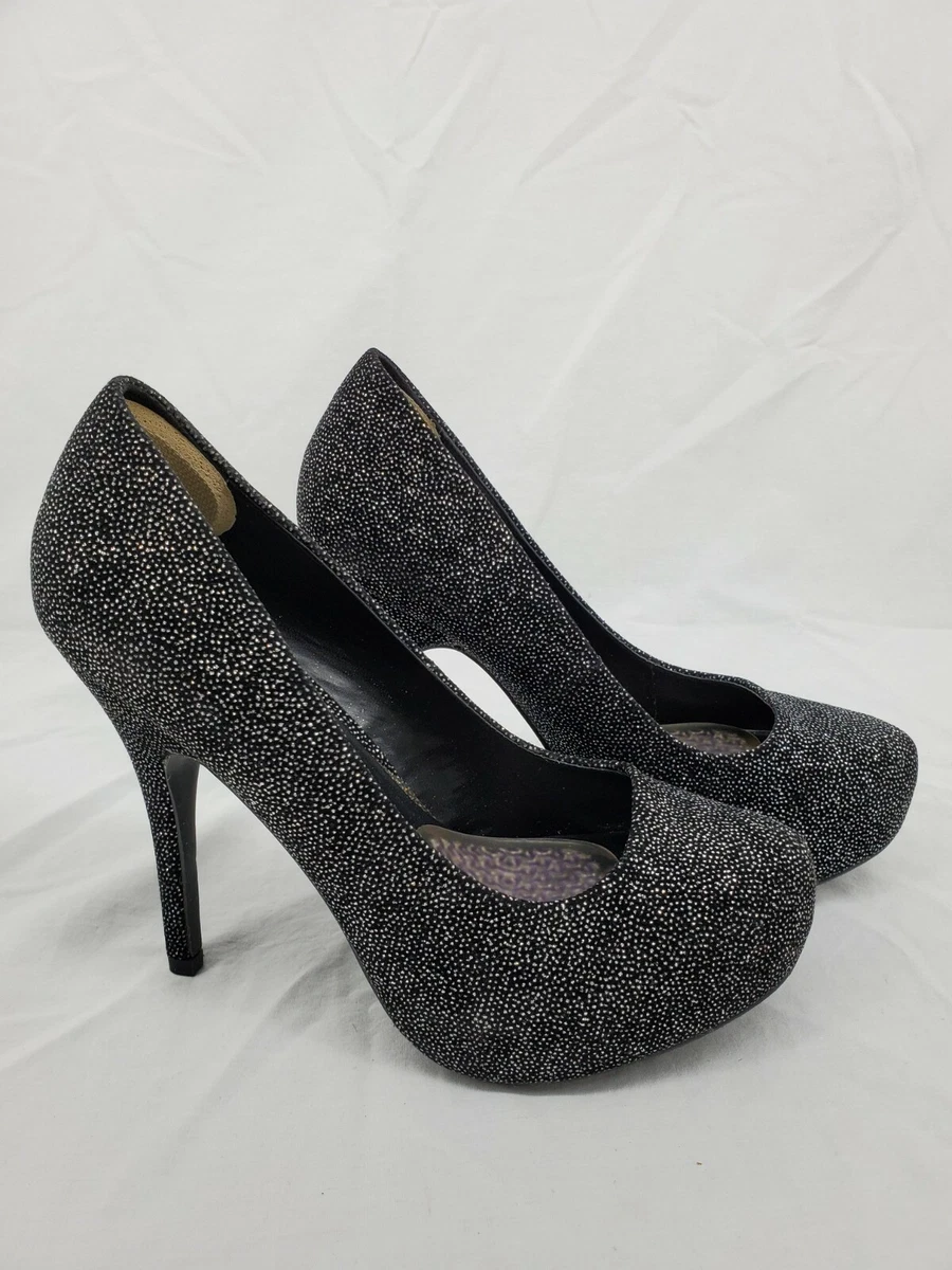 Womens black dress shoes no cheap heel