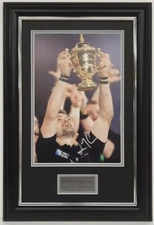 RICHIE MCCAW ALL BLACKS RUGBY World Cup 2015 Signed Photo Framed Memorabilia