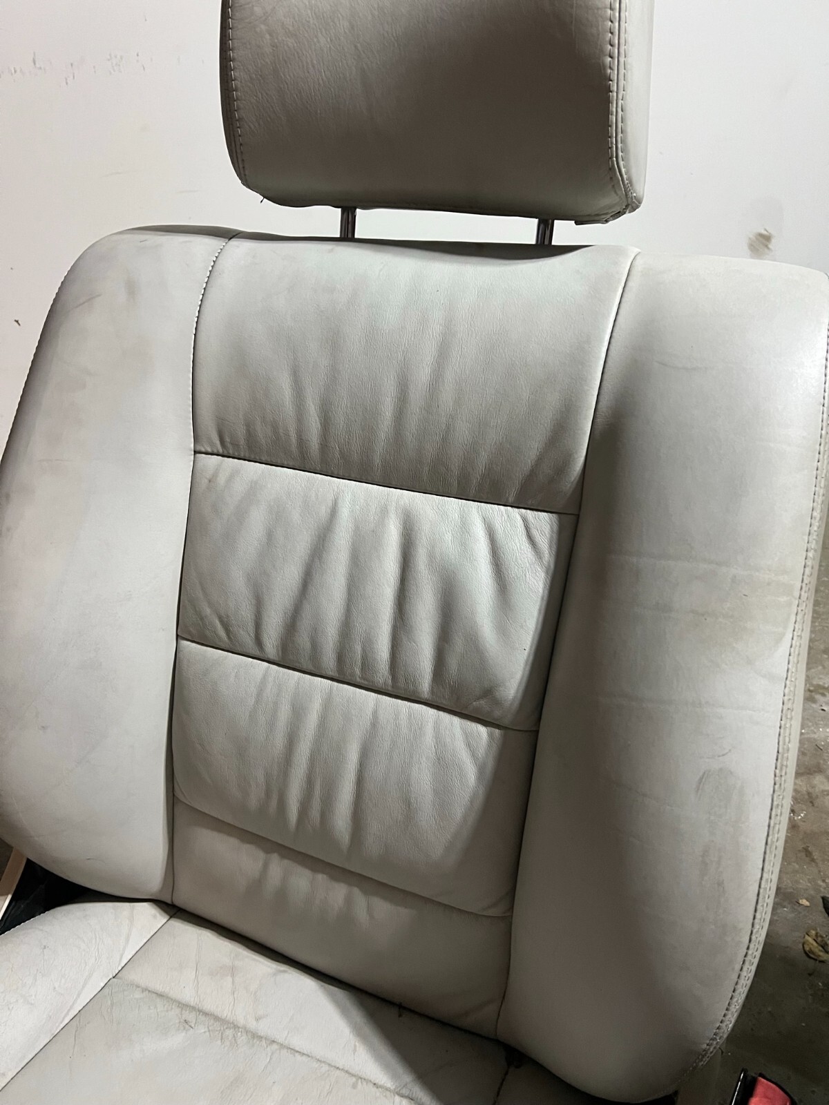 OEM BMW E24 Front Driver / Passenger Comfort Seats Lotus White box ...