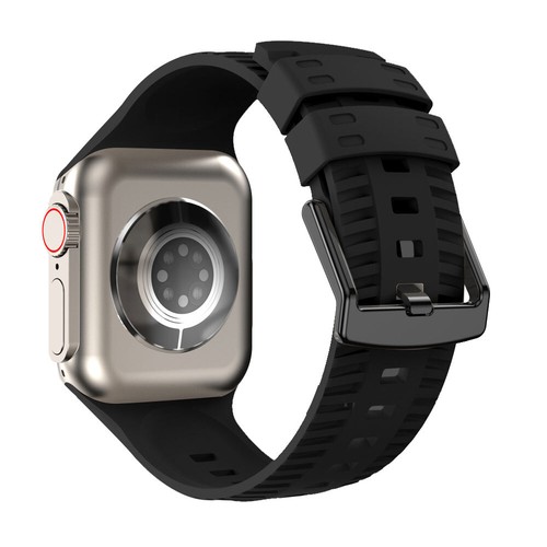 For Apple Watch Ultra Band 49mm Series 10-1 38/42/45mm Silicone Band Sport Strap - Picture 13 of 25