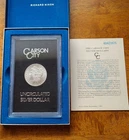1883-CC  Morgan Silver Dollar GSA Hoard in OGP Original Box & COA