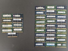 Lot of 36 4GB PC3L-12800S 1600MHz DDR3L PC3-10600 Laptop Memory Major Brands