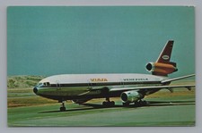 VIASA Venezuela Douglas DC10-30 Airline Issue Postcard Aircraft Aviation