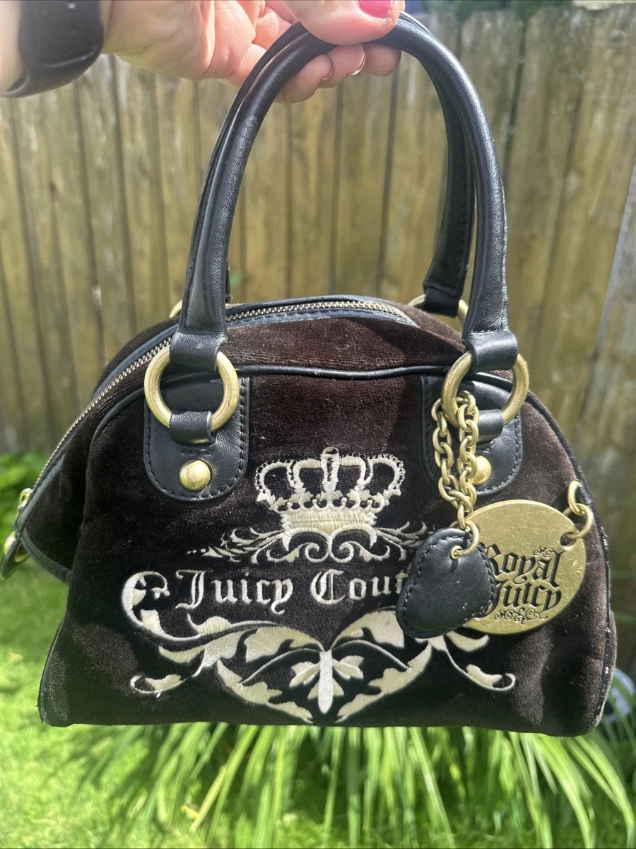 Juicy Couture Cotton Exterior Brown Bags & Handbags for Women for