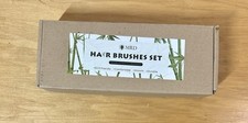 3-Piece MRD Hair Brush Set Natural Bamboo Brushes  Comb see description 