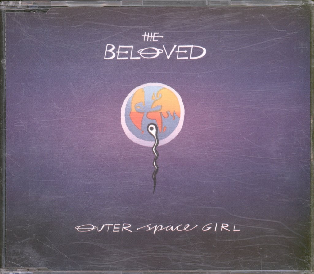 Beloved Outer Space Girl CD Europe Eastwest 1993 single , YZ726CD