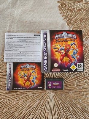 Power Rangers Ninja Storm GBA OVP