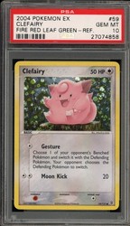 Clefairy 59/112 Reverse Holo EX FireRed & LeafGreen