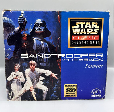 Star Wars Classic Collectors Series Sandtrooper Dewback Applause Statuette - NEW