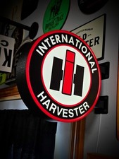 International Harvester Double-Sided LED Sign 9inch wide
