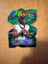 2024 Leaf Eclectic - Kyron Drones - X-Centric Green Die-Cut Auto #d 4/5