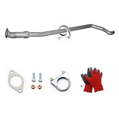 Mittelrohr +KIT mit Flex Auspuff für Fiat Grande Punto Alfa Romeo Mito 1368ccm