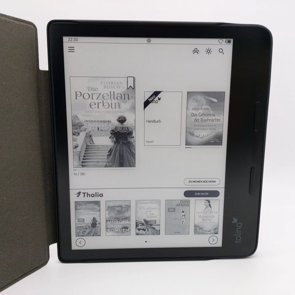 TOLINO Epos 3 - eBook Reader - Schwarz - 8 Zoll - Teildefekt‼️ - Bild 3 von 4