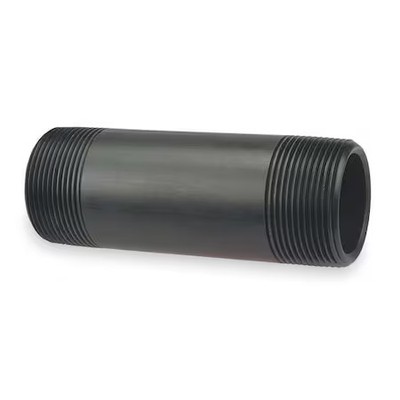 Nibco 6529 11/2X6 1-1/2'' Mnpt X 6'' Tbe Kynar(R) Pipe Nipple Sch 80