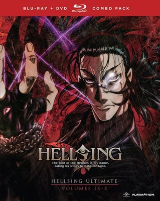 HELLSING ULTIMATE: VOLUMES IX-X BLU-RAY + DVD (2014, 3-DISC SET) [BRAND NEW]