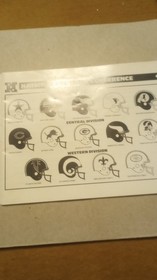 Vintage 1988 Nintendo NES NFL Instruction Manual Booklet