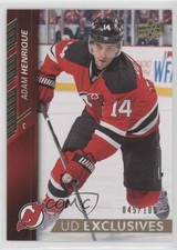 2015-16 Upper Deck UD Exclusives 45/100 Adam Henrique #111 0i1q