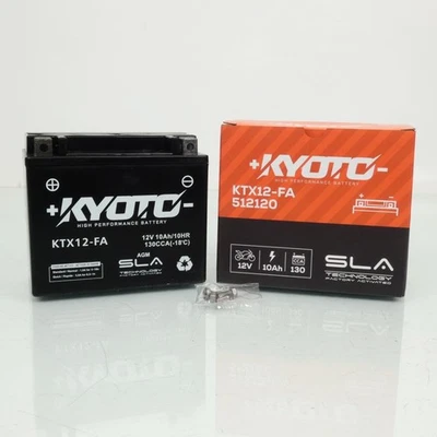 Batterie SLA Kyoto pour Scooter Daelim 125 Sq S2 Fi Evolution 2007 à 2014 - Photo 1/3