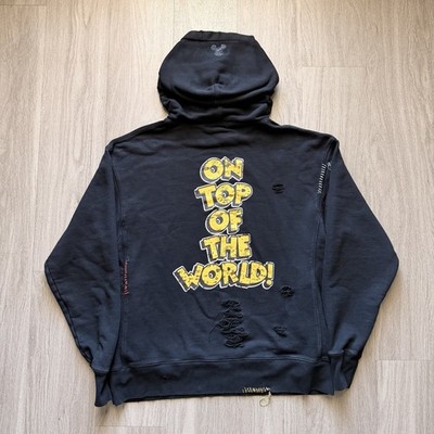 Mastermind Japan & Disney Men s Hoodie Distressed Size Medium