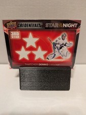 2021-22 Upper Deck Credentials - 3rd Star of the Night Thatcher Demko #3S-2