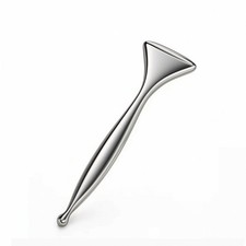 Stainless Steel Massager Handheld Massage Tool with Pouch Polished