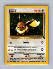 Eevee 55/82 Common Team Rocket Pokemon Unlimited LP on eBay