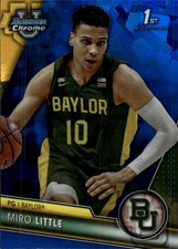 2023-24 Bowman University Chrome Sapphire Miro Little #12 Baylor Bears 21C