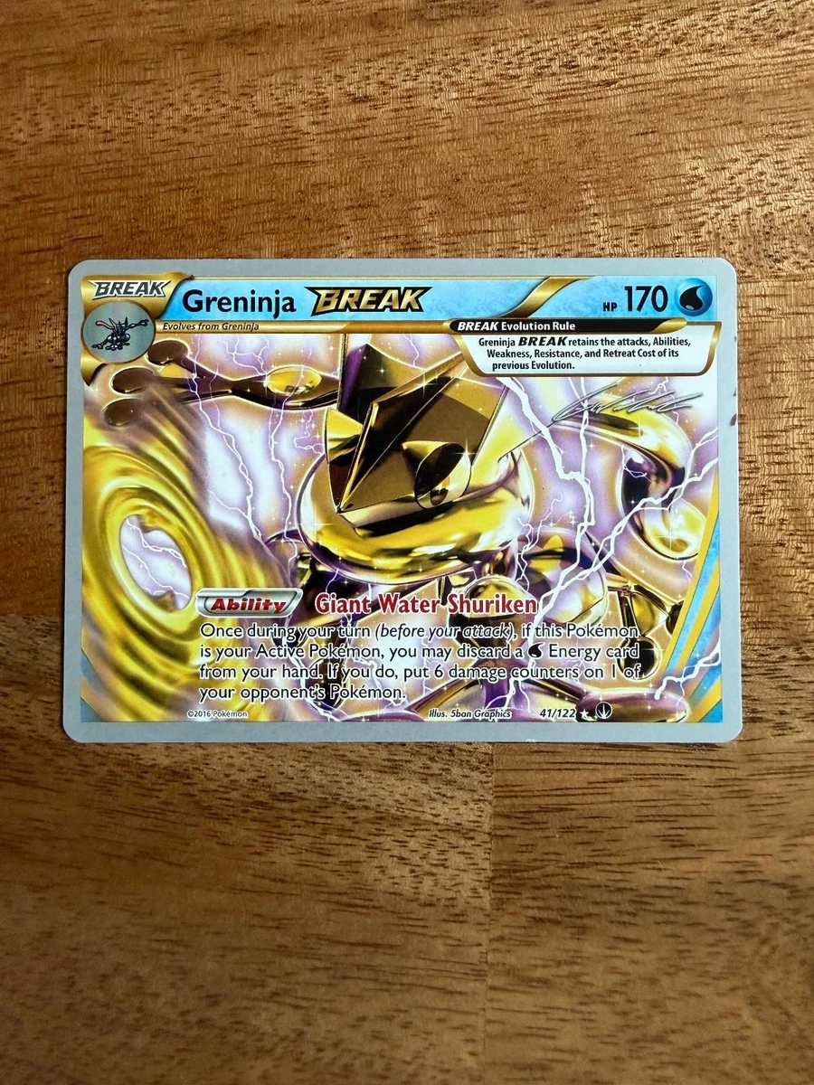 Greninja Break Pokémon TCG Cards for sale | eBay