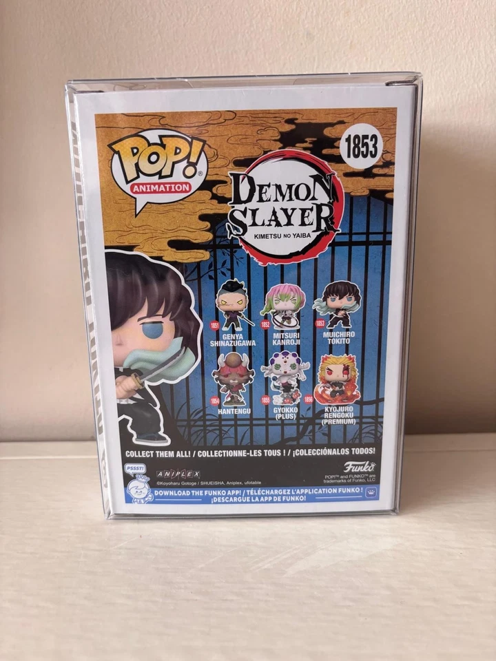 Funko Pop Muichiro Tokito #1853 – Demon Slayer – Limited Chase Edition - Imagen 2 de 4