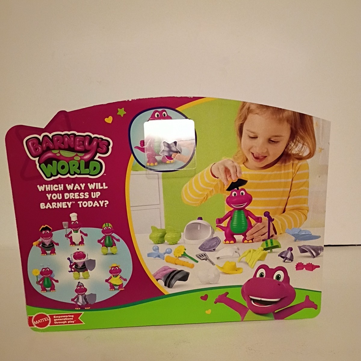Barney's World Dress Up Barney 20 Pc Set Fisher Price | eBay