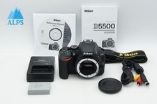 [Mint] Nikon D5500 24.2 MP Digital Camera Black Body Only #260309aj