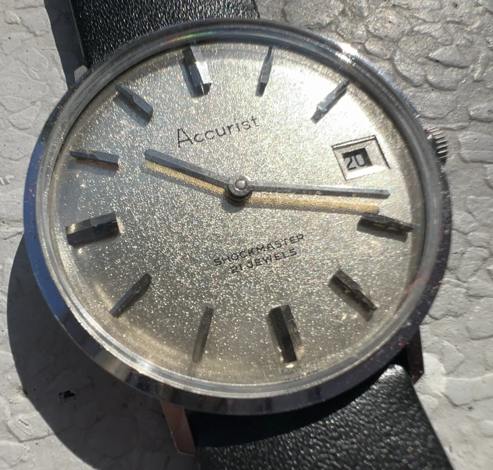 ACCURIST SHOCMASTER VINTAGE ANNI '60 CARICA MANUALE - Immagine 3 di 4